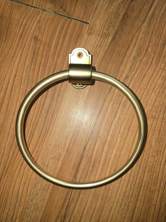 hearth & hand magnolia Other - Hearth & Hand Magnolia Towel Ring Brass Finish Gold 6.26x 2.23x 2.31" S17